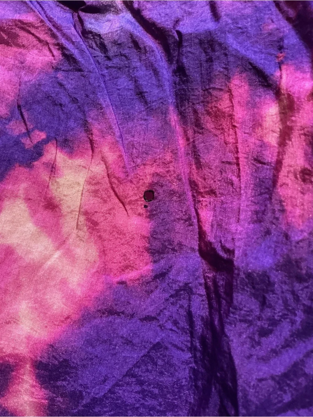 Vintage Milano Sport Tie Dye Windbreaker Nylon Multicolored Track Pants